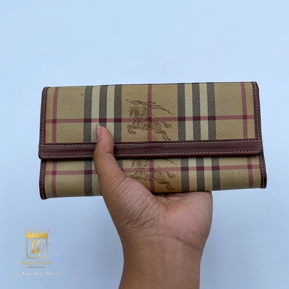 BURBERRY LONG WALLET - Picture 1 of 7